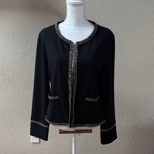 NWT Elegant Black Women's Jacket